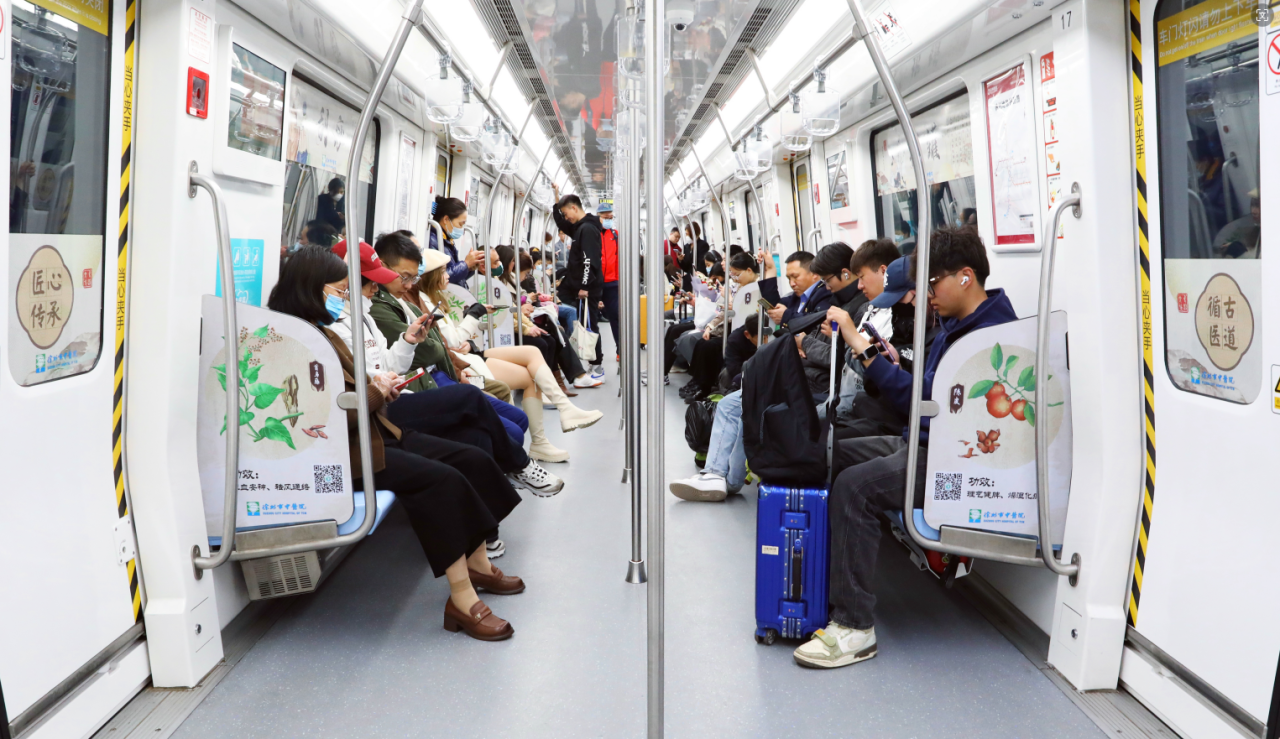 在徐州地铁上遇见中草药之美 徐州首列“中医药文化地铁专列”正式发车